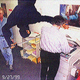 An office surveillance camera captures one of Tenchumaru's stealthy
killings.
